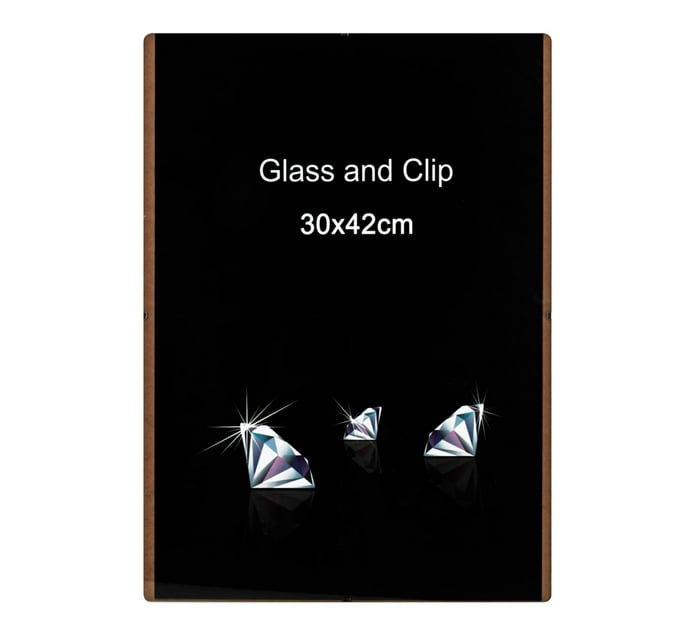 300 mm x 410 mm Glass and Clip Frame Makro