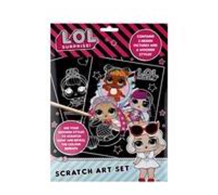 Someone’s in a Makro LOL Surprise Scratch Art Set Mood