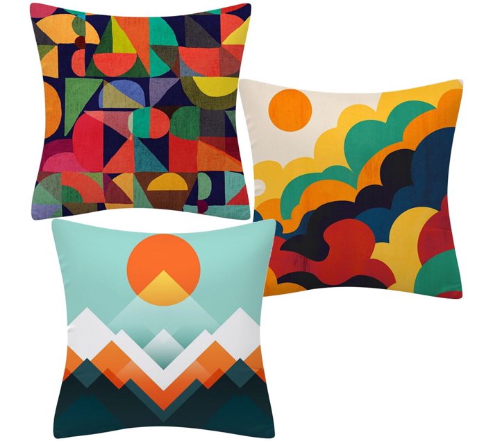 Someone’s in a Makro Home Decor Sofa Cushion CoverSky Set of 3(45cm) Mood