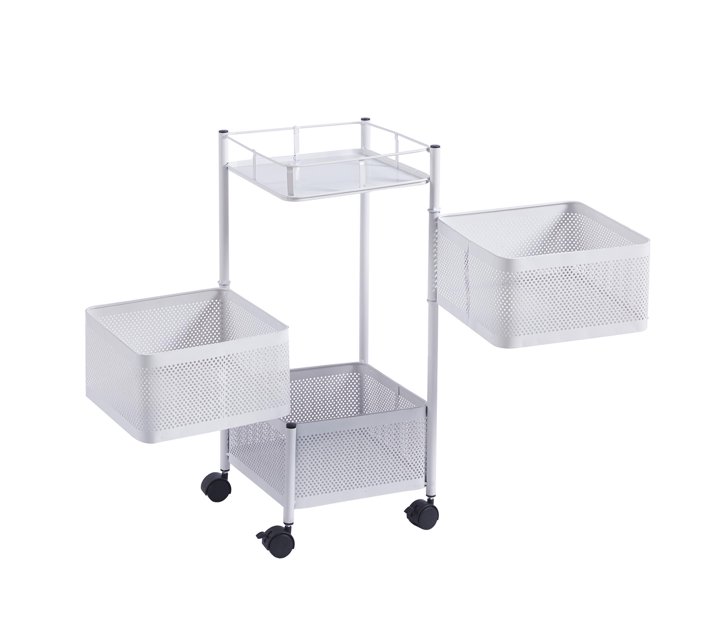 Someone’s in a Makro 3-Tier Square Rotating Shelf Storage Basket ...