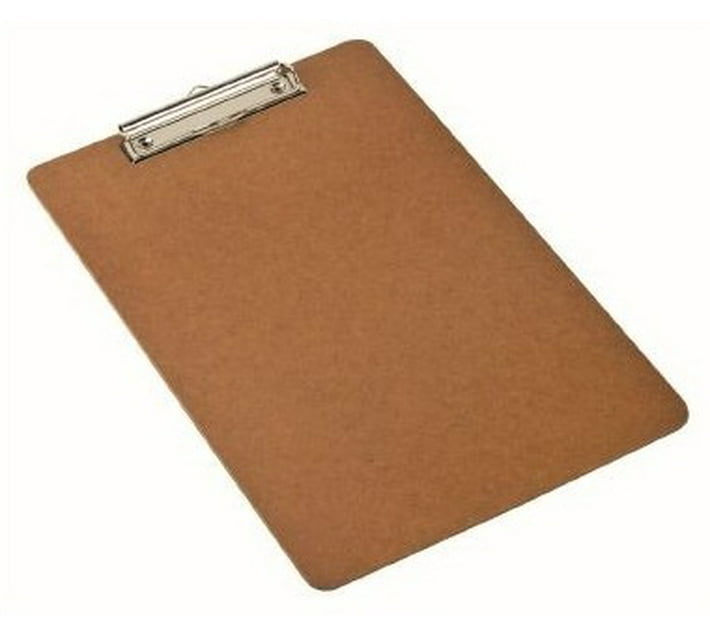 Brainware 3 Metal Clipboard Clip (1, Brown) Makro