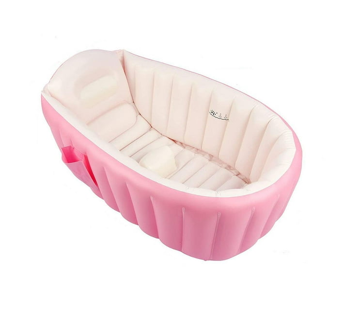 Someone’s in a Makro Inflatable Foldable NonSlip Baby Bathtub or Mini