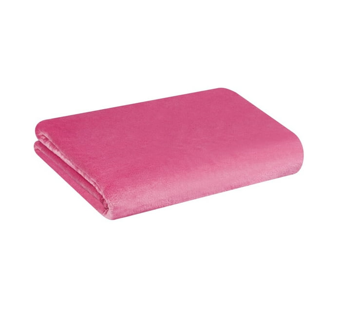 Flannel Coral Throw