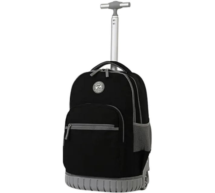 Buy New Kings School Trolley Backpack Black Backpack (Black) in Bulk ...