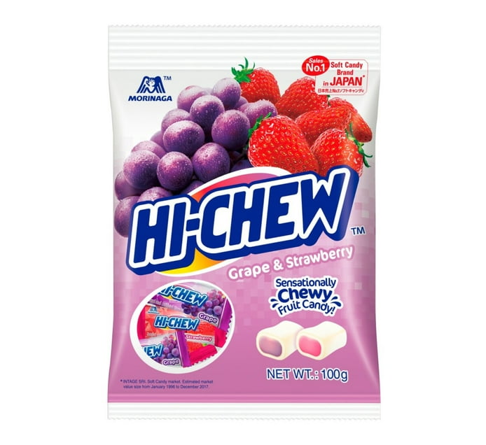 Someone’s in a Makro Hi-chew Chew Grape and Strawberry (100g) Mood