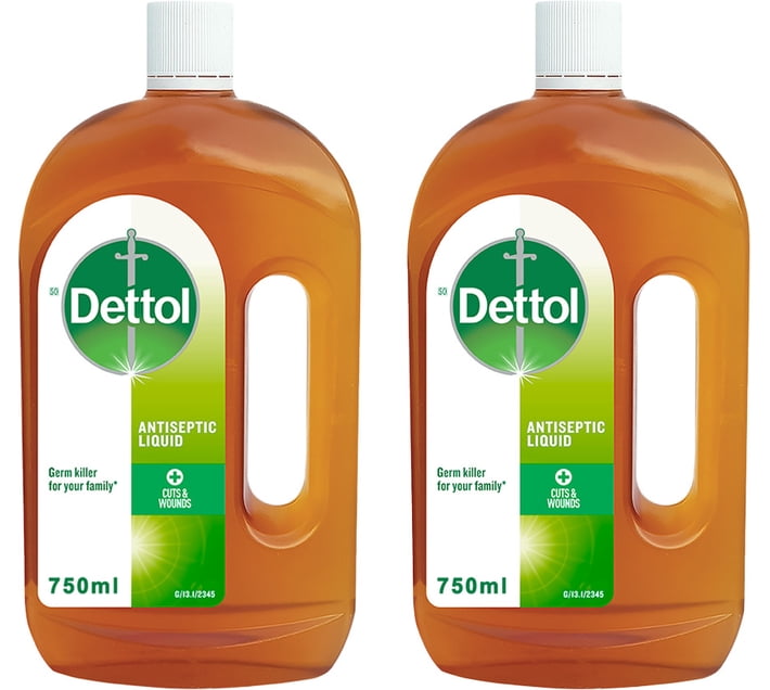 Buy Dettol Antiseptic Liquid Disinfectant (Pack of 2 x 1500 ml) in Bulk ...