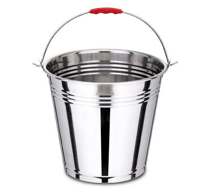 Someone’s in a Makro Stainless Steel Bucket With Handle 20 Liter Mood