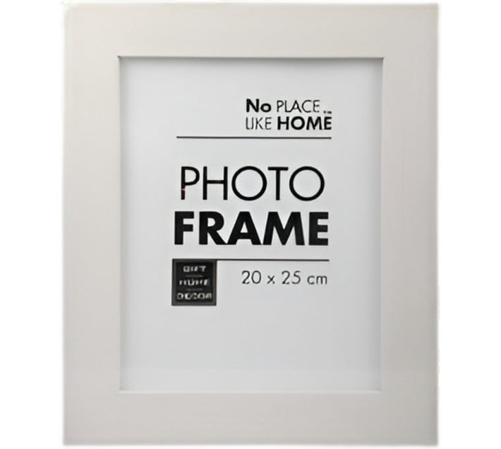 AZ Décor Wood Wall Photo Frame (White, 1 Photo(s), 20x25) Makro