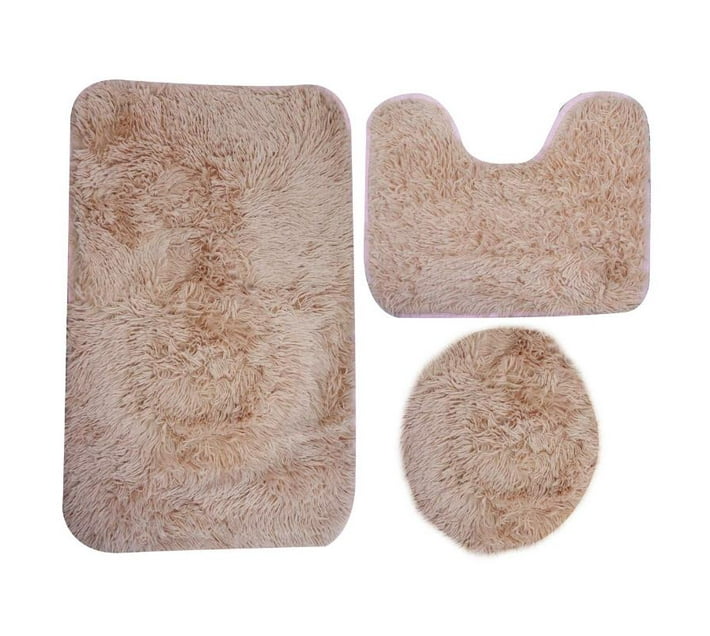 Someone’s in a Makro Sastro 3 Piece Fluffy Toilet Seat Cover