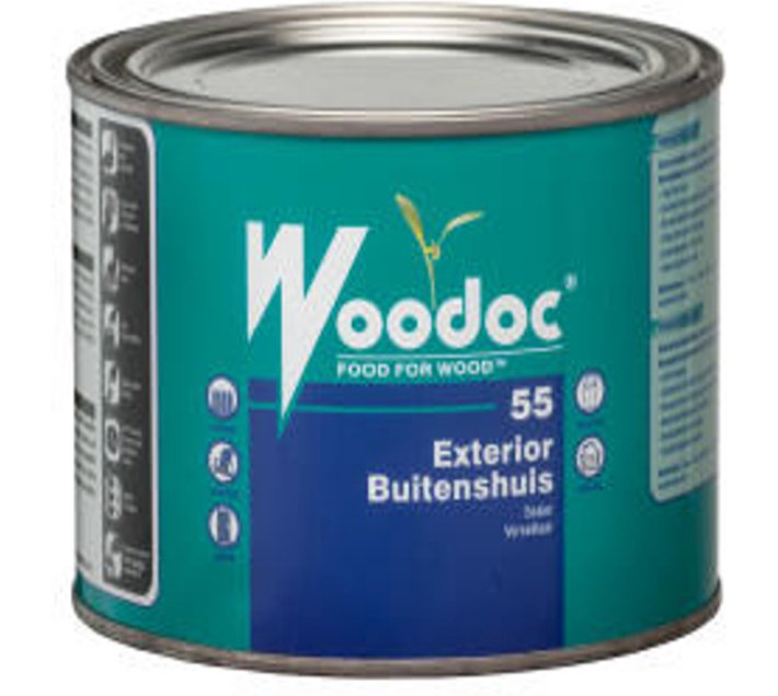 Woodoc 55 (Russet) Gloss Wood Varnish (Alkyd 1 L) Makro
