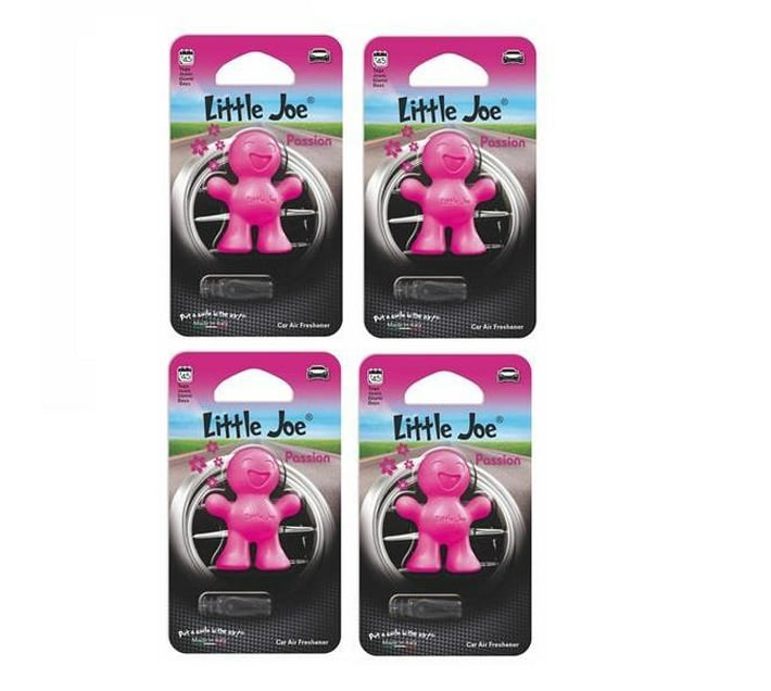 4 Pack Little Joe Passion Air Fresheners Makro