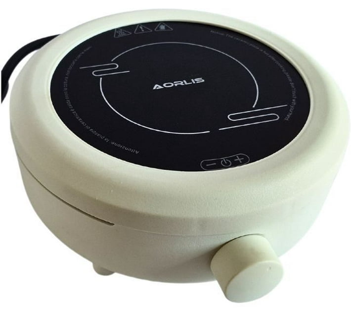 Just Simplified 800W Electric Induction Stove Radiant Cooktop (White