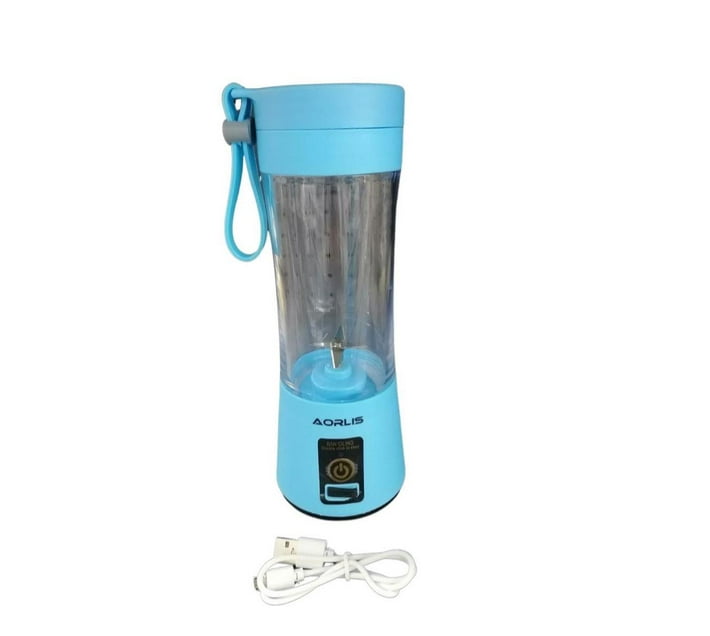 Aorlis AO78215 Plastic Portable Smoothie Maker Blue Aorlis Makro