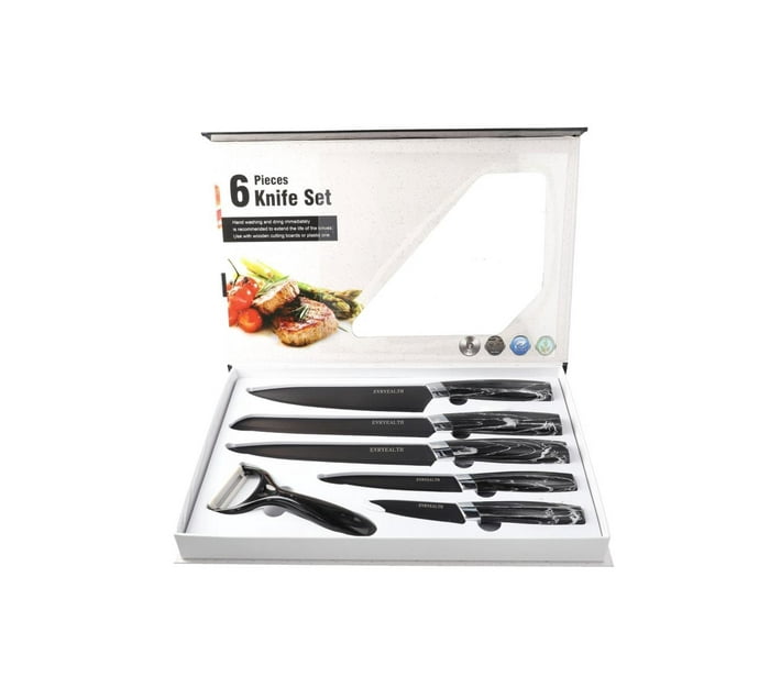 Someone’s in a Makro Marble Knife Set 6pcs 36cm Mood