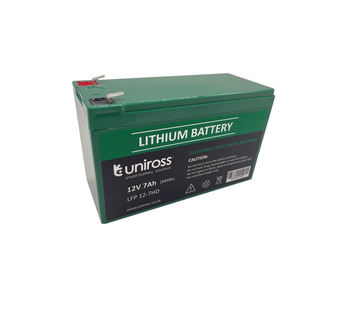 12v7Ah Lithium Ion Gate Motor Battery Makro