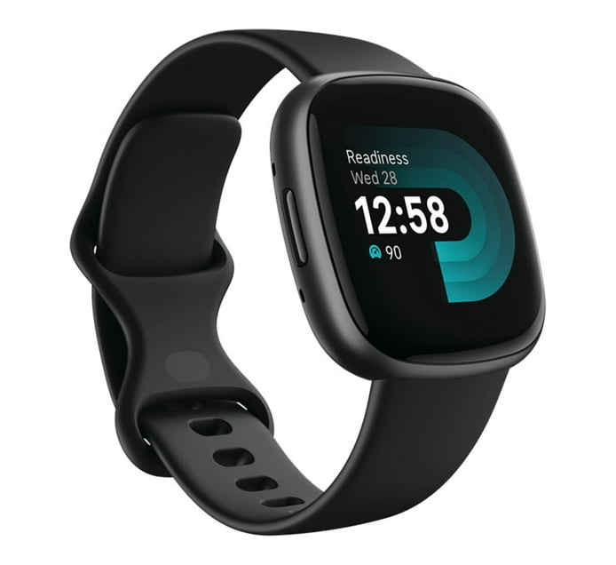 Fitbit Black/Graphite Smart Watch Makro