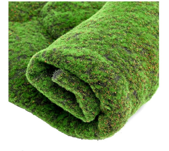 The Good Sport Garden Home Landscape Decor Artificial Red Spot Moss