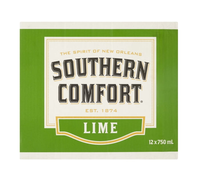 Buy Southern Comfort Lime Liqueur Whiskey (12 x 750ml) in Bulk