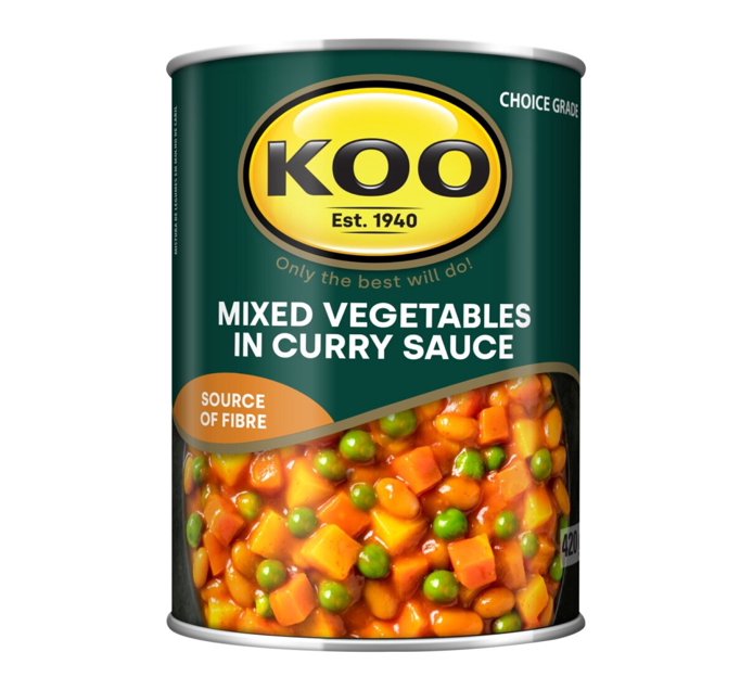 Someone’s in a Makro KOO Vegetable Curry (1 x 420g) Mood