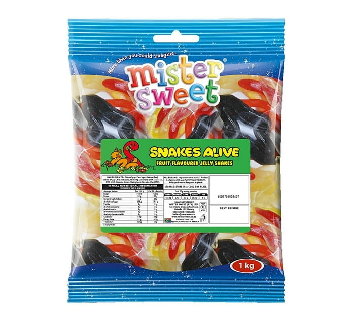 Someone’s in a Makro Mister Sweet Gums & Jellies Snakes Alive (1 x 1kg