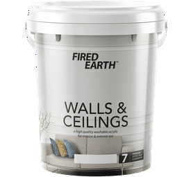 Fired Earth Walls and Ceilings - Pale Concrete (20L) Builders | Paint ...