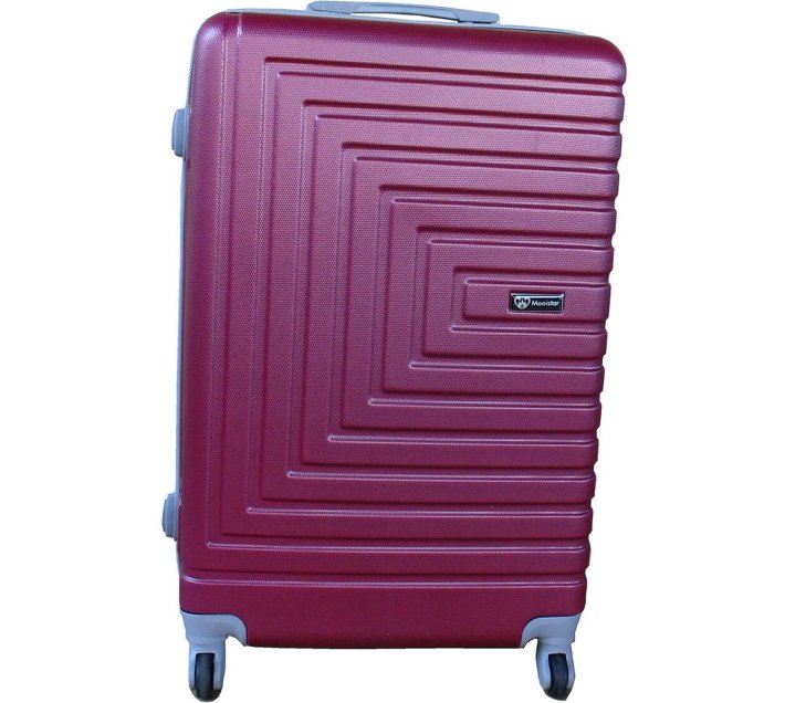 SMTE Mooistar 24 inch Travel Luggage Suitcase Bag Maroon Checkin