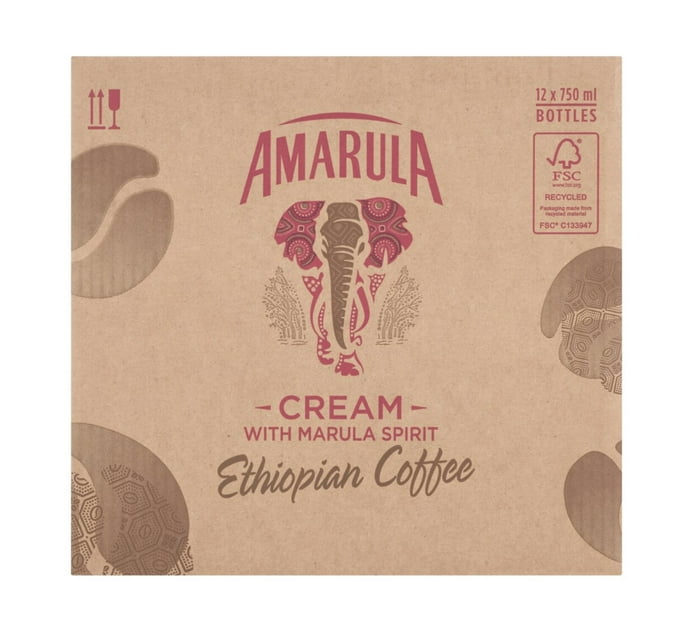 【chiharumiyama300】　 アクアカラ　　　クリームE Buy Amarula Ethiopian Coffee Cream Liqueur (12 x 750ml) in Bulk