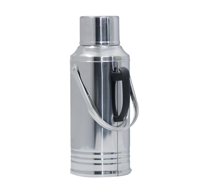 3.2 Liter Stainless Steel GlassInner Vacuum Insulated Flask & Carry Handle Makro