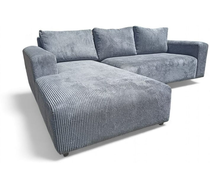 TACH LUXURE ANA101 Corduroy 3 Seater Sofa (Finish Colour Anataloia L