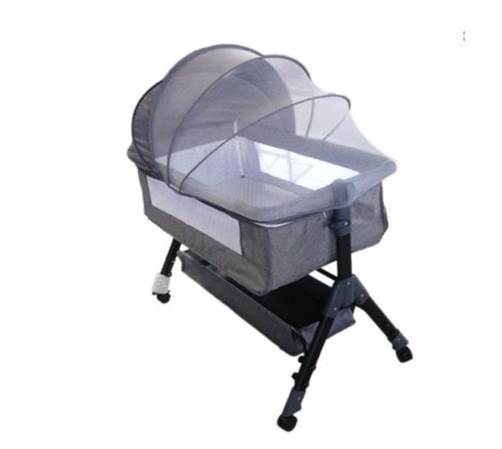 Someone’s in a Makro Baby Bed Quality Comfortable Baby Toddler Bed Grey