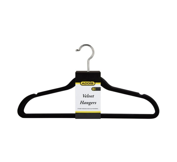 Addis Each Velvet Hangers Makro