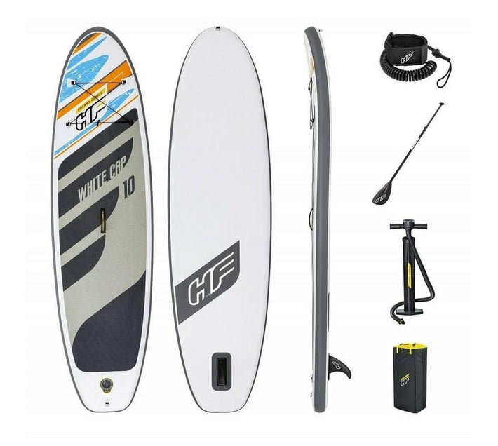 Someone’s in a Makro Bestway White Cap Stand Up Paddle Board (SUP) Set ...