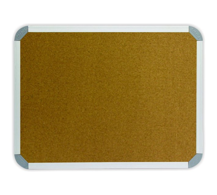 Parrot Info Board Aluminium Frame 2400x12000mm Cork BD0776K Makro