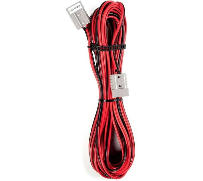 Flexopower Extension Cable Set for 1 Solar Panel 15m 1 Socket
