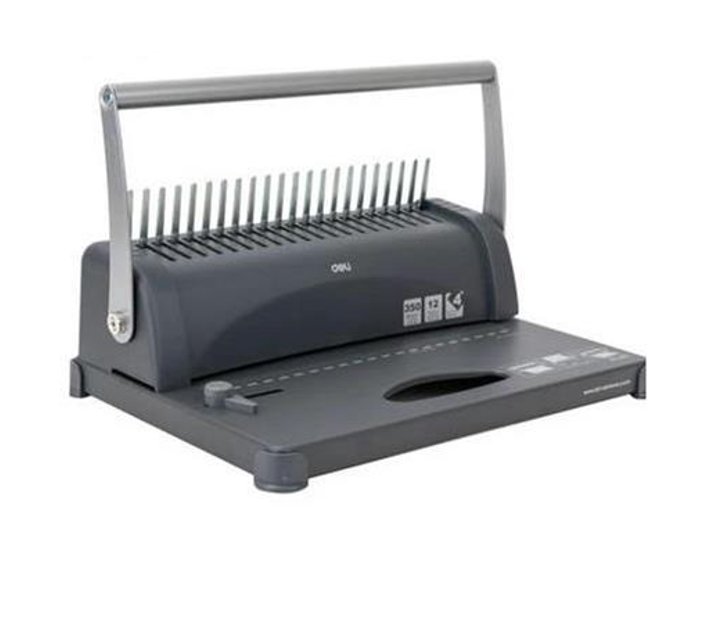 Deli Comb Binding Machine A4 12 Sheet 350 Makro