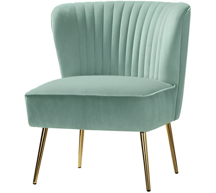 Penna furniture Fabric Dining Chair (Set of 1, Finish Colour Light