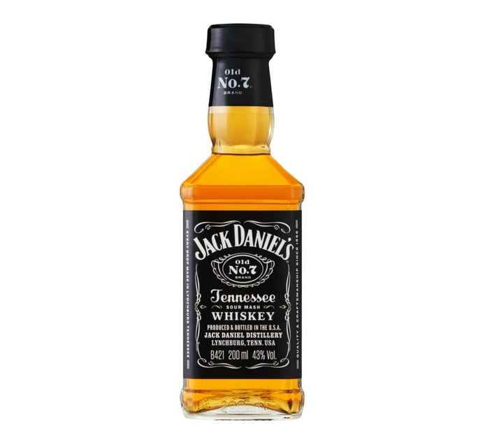 Jack Daniels Tennessee Whiskey (12 x 200 ml) Makro