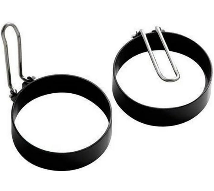 Olga 1 Stainless Steel NonStick Pans Egg Poacher (Black) Makro