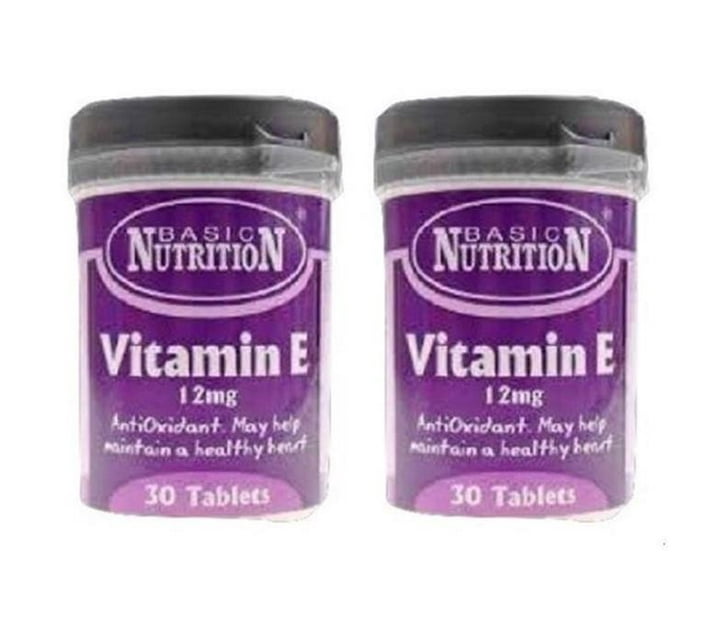 2 Bottles Vitamin E Tablets (60 days supply) Makro