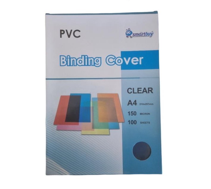Clear Binding Covers A4 150 Micron Makro