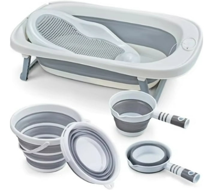 Phronex Newborn Baby Folding Standing Bathtub Set Makro