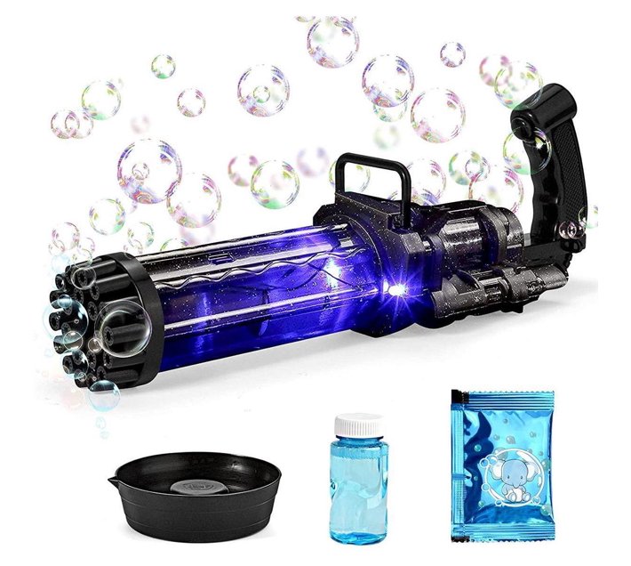 Someone’s in a Makro 21Holes Phantom Bubble Blowing Gun Machine With