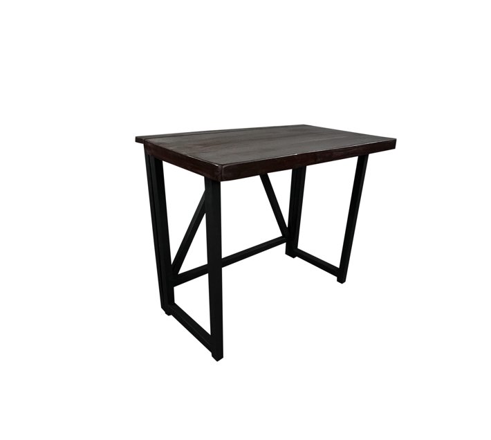 Someone’s in a Makro Elgin Rustic Foldable Study Desk Rustic Merlot