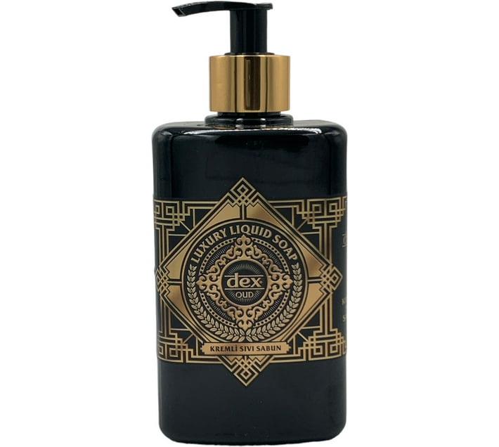 Crockery Centre Liquid Soap 500ml DEX Luxury Black Edition (Oud) Hand