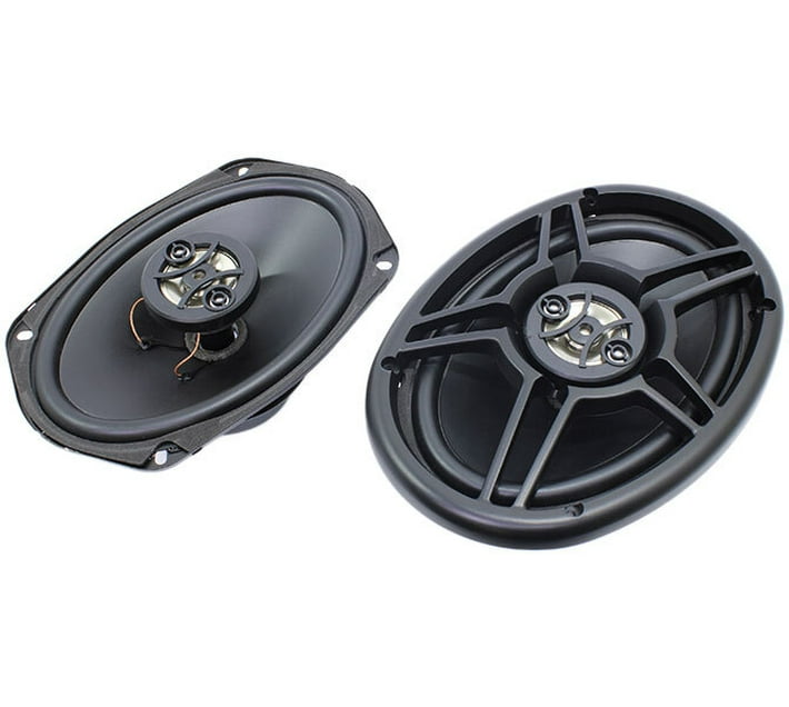 Buy Targa 3way rare Speakers Coaxial Rear Deck Mounted Oval Car Speaker ...