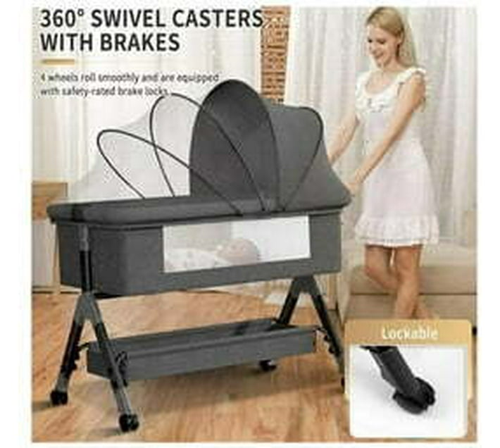 Unbranded PSM Bedside Baby Sleeper Baby Crib Cot Makro