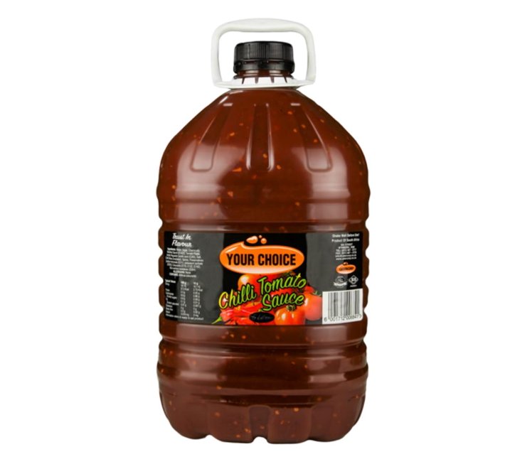 Someone’s in a Makro Your Choice Chilli Tomato Sauce 5L Mood
