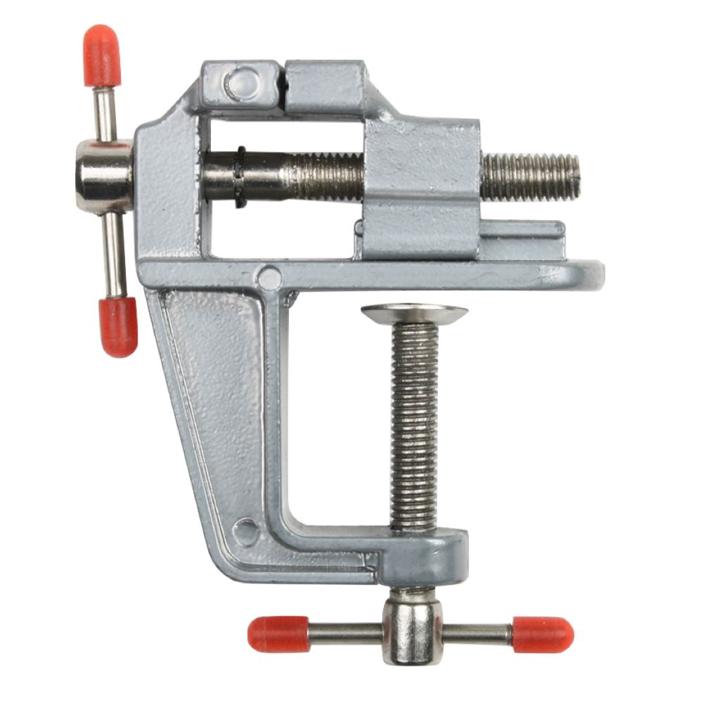 Aluminum Mini Table Clamp Small Bench Vice DIY Hobby Craft Mold Repair - View #10