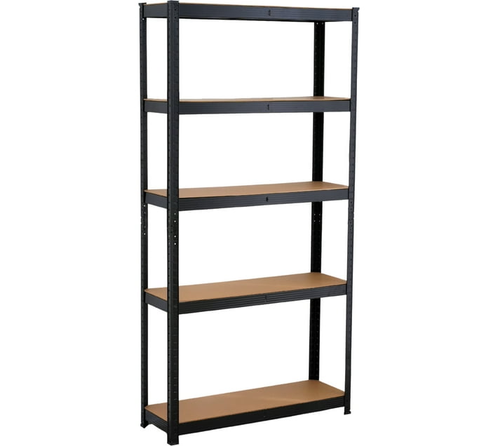 Infinity Homeware 5 Tier Slotted Shelving 175 kg/Tier Luggage Rack