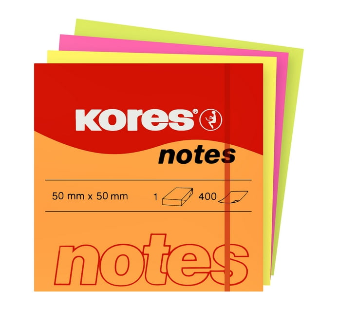 Buy Kores 75 x 75 mm Cubo Summer Notes Assorted 450 Sheets in Bulk ...